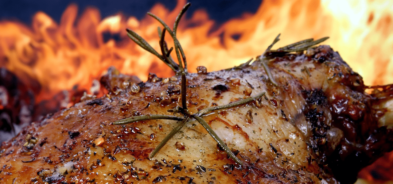 Chevreuil rôti à l orange