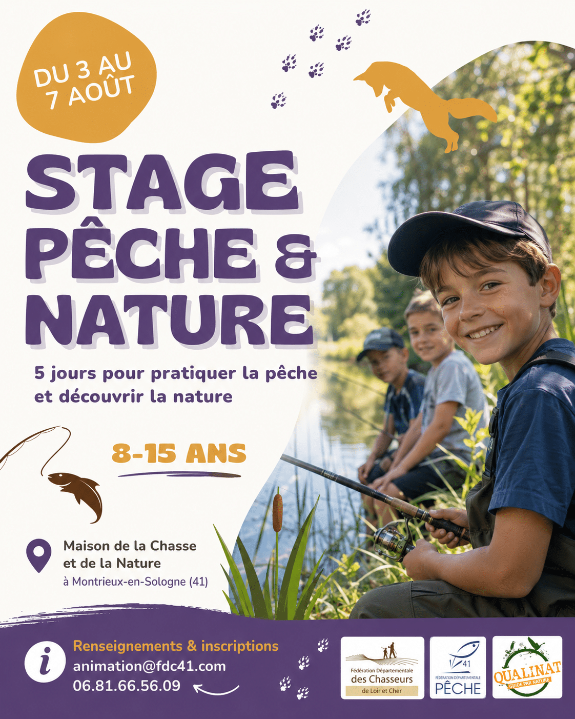 Stage peche nature